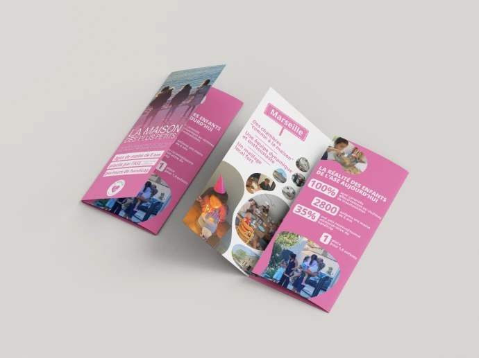 Tract communication association graphisme Les Cavaliers