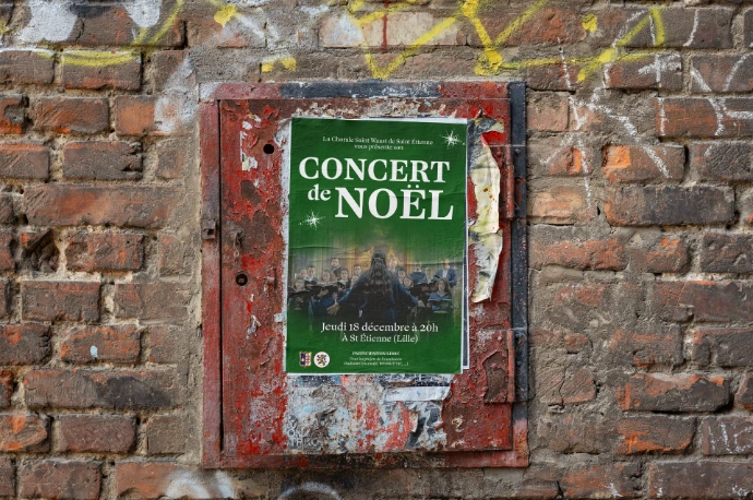 Création affiche concert graphisme Les Cavaliers